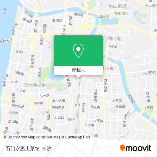 石门永惠土菜馆地图