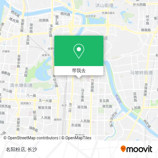 名阳粉店地图