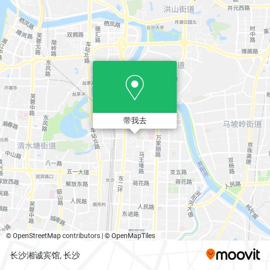 长沙湘诚宾馆地图