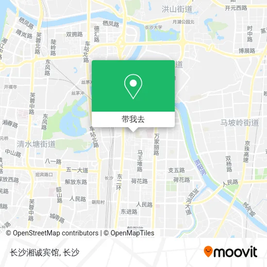 长沙湘诚宾馆地图