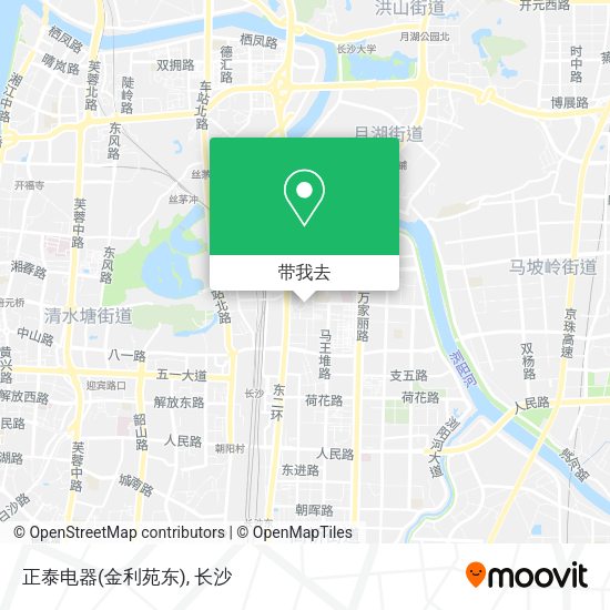 正泰电器(金利苑东)地图