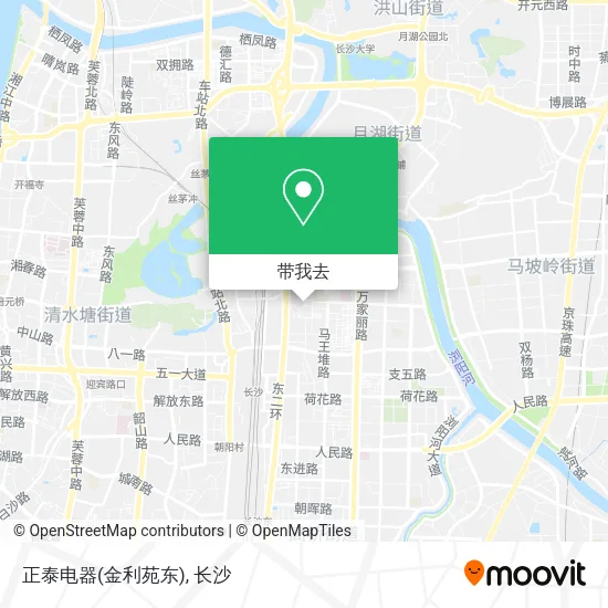 正泰电器(金利苑东)地图
