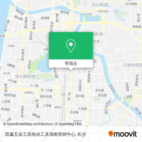 双赢五金工具电动工具湖南营销中心地图