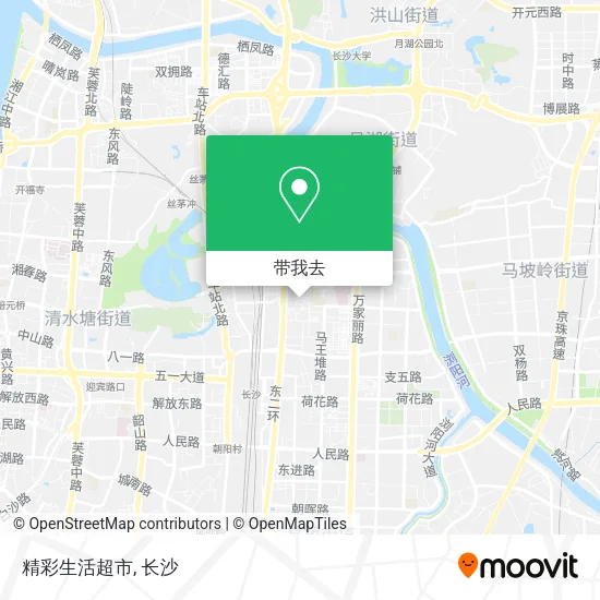 精彩生活超市地图