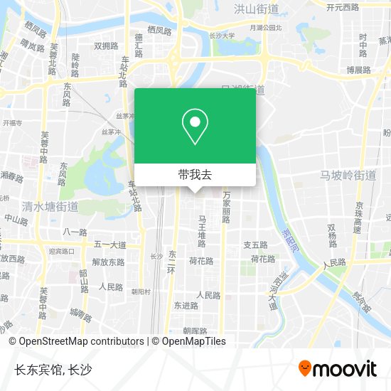 长东宾馆地图