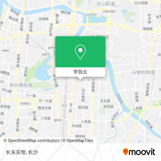 长东宾馆地图