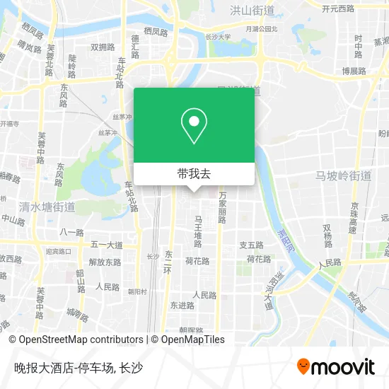 晚报大酒店-停车场地图
