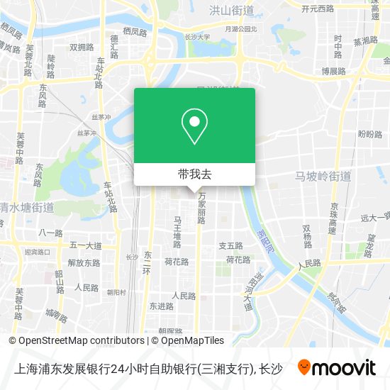 上海浦东发展银行24小时自助银行(三湘支行)地图