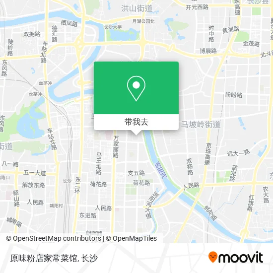 原味粉店家常菜馆地图