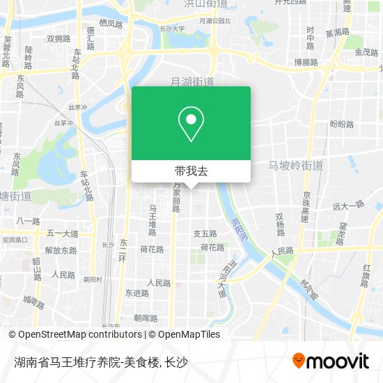 湖南省马王堆疗养院-美食楼地图