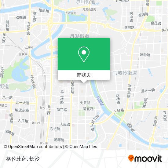 格伦比萨地图