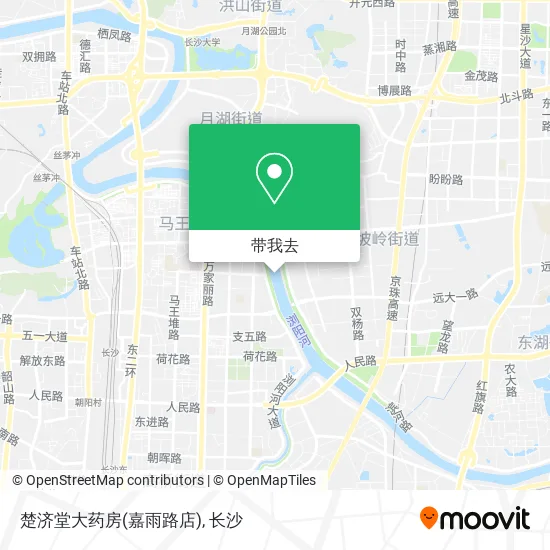 楚济堂大药房(嘉雨路店)地图