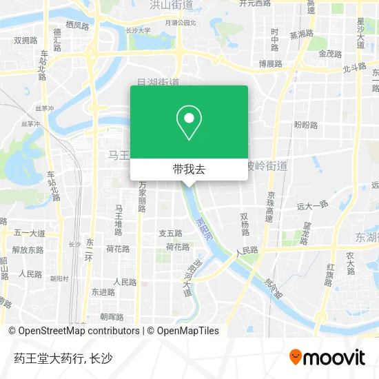 药王堂大药行地图