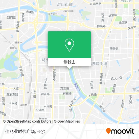 佳兆业时代广场地图