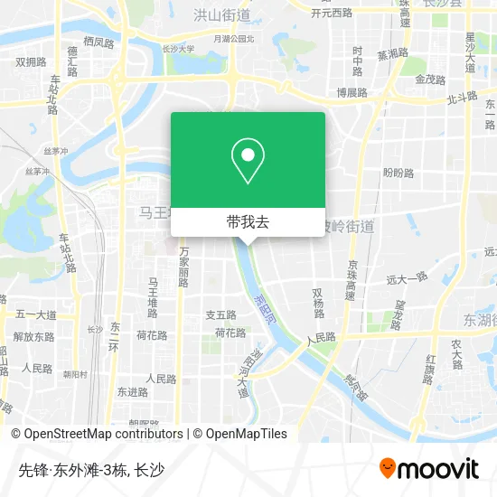 先锋·东外滩-3栋地图
