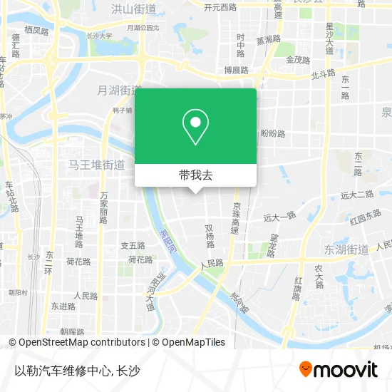 以勒汽车维修中心地图