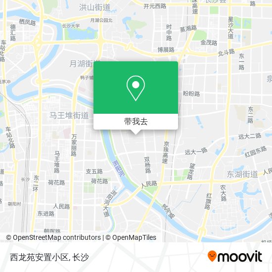 西龙苑安置小区地图