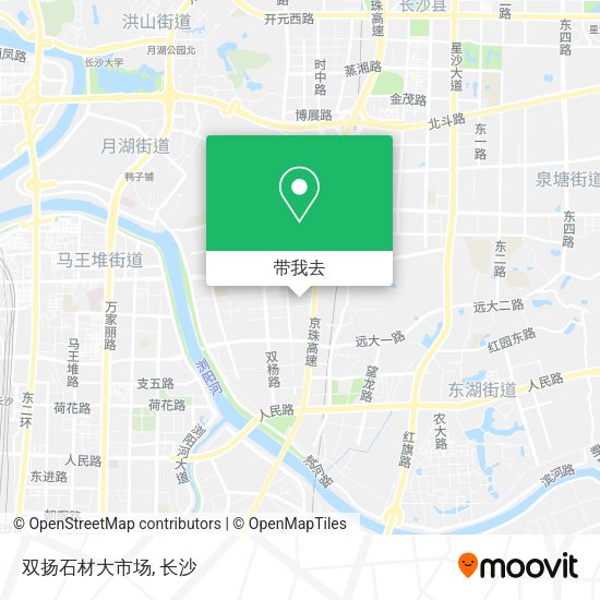 双扬石材大市场地图