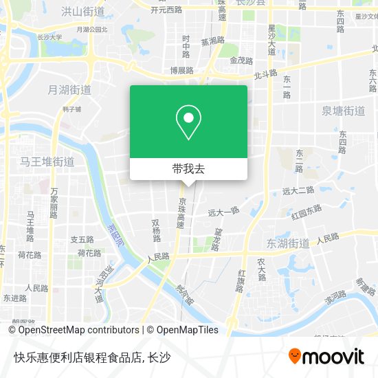 快乐惠便利店银程食品店地图