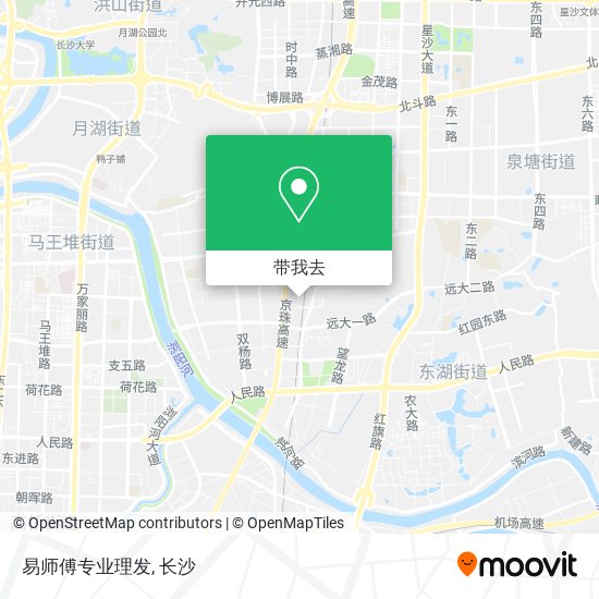 易师傅专业理发地图
