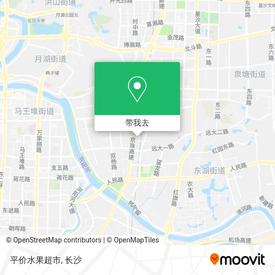 平价水果超市地图