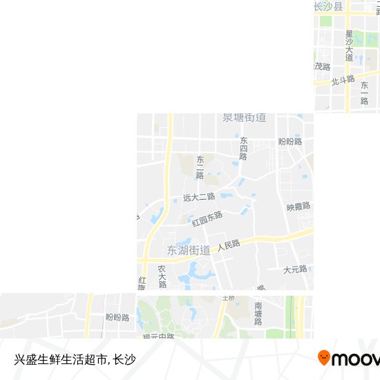 兴盛生鲜生活超市地图