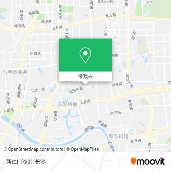 新仁门诊部地图