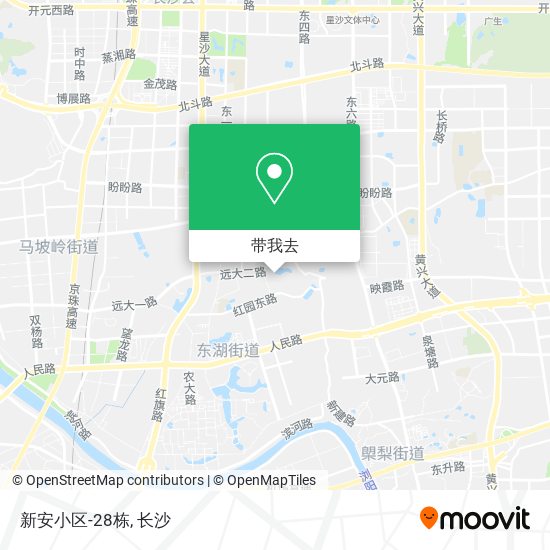 新安小区-28栋地图