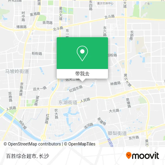 百胜综合超市地图