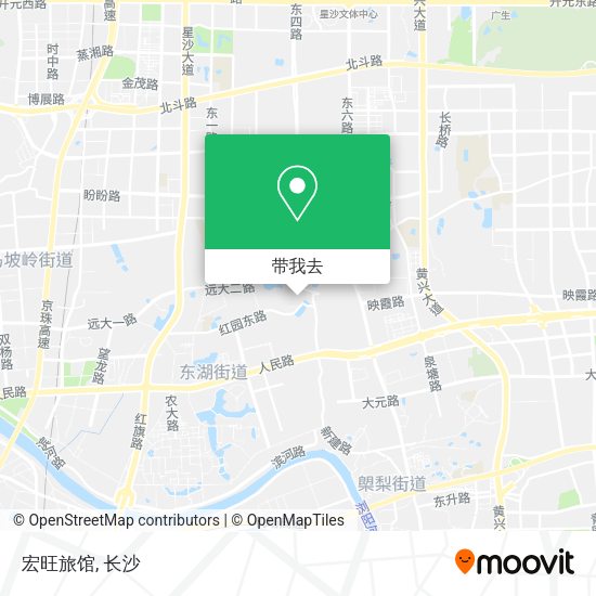 宏旺旅馆地图