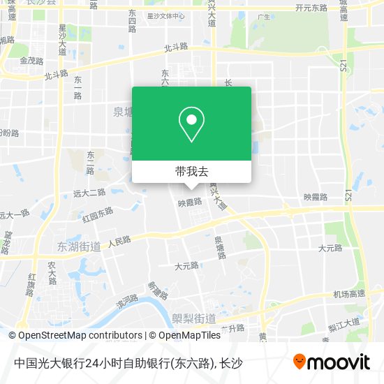 中国光大银行24小时自助银行(东六路)地图