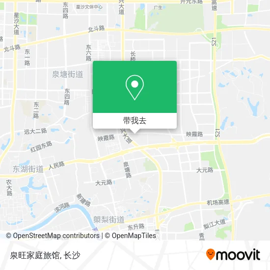泉旺家庭旅馆地图