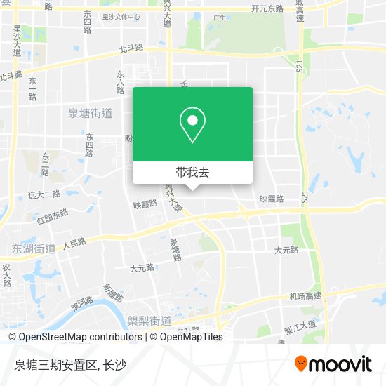 泉塘三期安置区地图