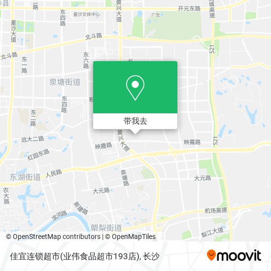 佳宜连锁超市(业伟食品超市193店)地图