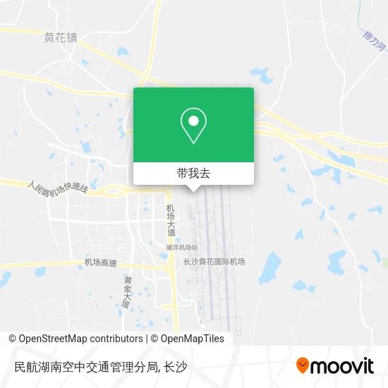 民航湖南空中交通管理分局地图