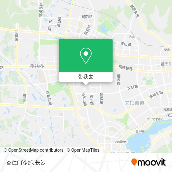 杏仁门诊部地图
