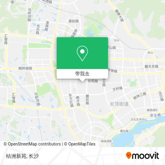 桔洲新苑地图