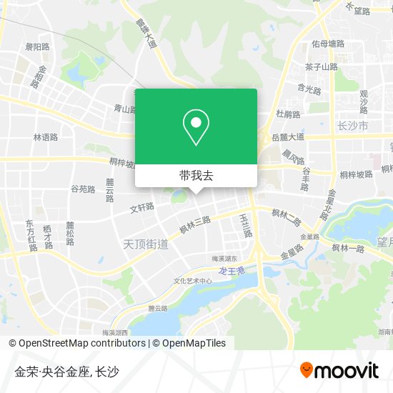 金荣·央谷金座地图