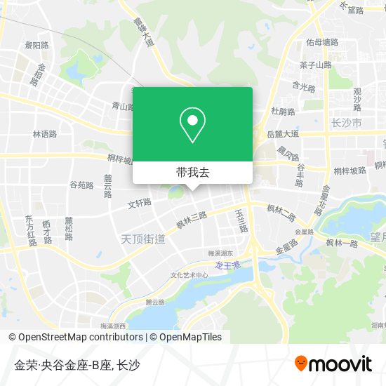 金荣·央谷金座-B座地图