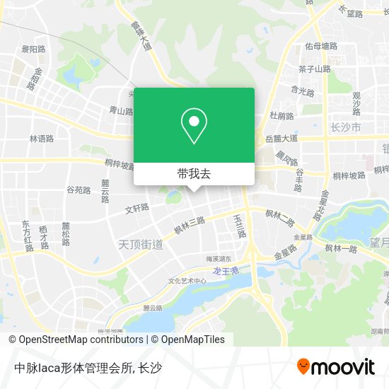 中脉laca形体管理会所地图