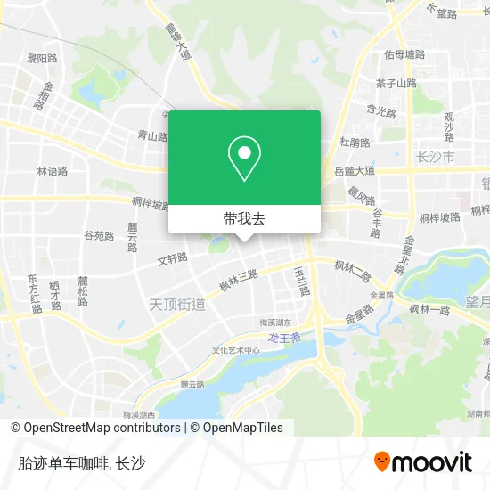 胎迹单车咖啡地图