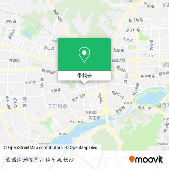 勤诚达·雅阁国际-停车场地图
