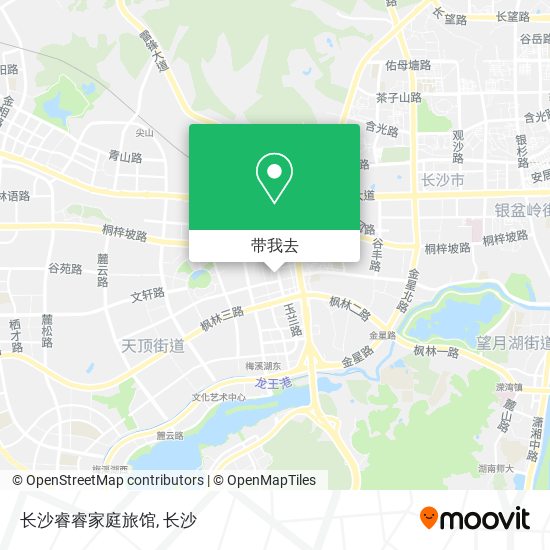 长沙睿睿家庭旅馆地图