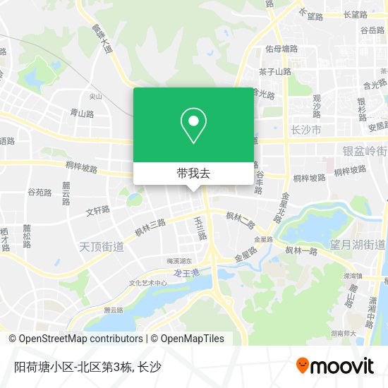 阳荷塘小区-北区第3栋地图