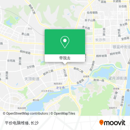平价电脑维修地图