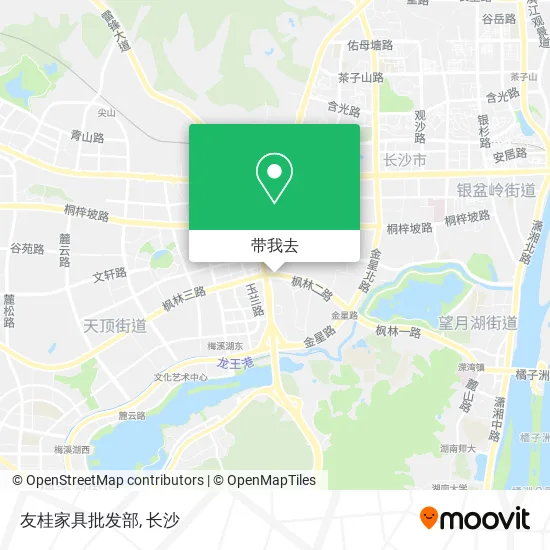 友桂家具批发部地图