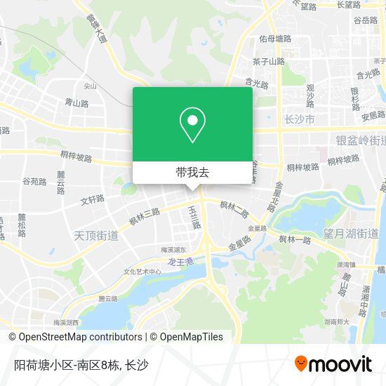 阳荷塘小区-南区8栋地图