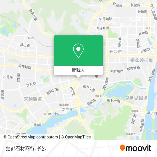 鑫都石材商行地图
