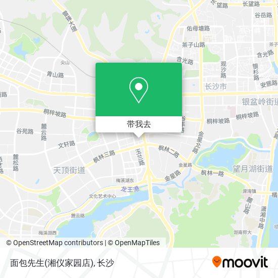 面包先生(湘仪家园店)地图