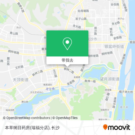 本草纲目药房(瑞福分店)地图